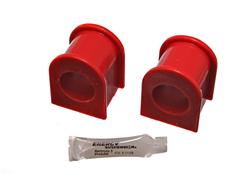 Bushings, Front Sway Bar, Polyurethane, Red, 36mm Diameter, Ford Pair