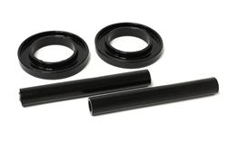 Bushings, Coil Spring Isolator, Front Upper/Lower, Polyurethane, Black, Ford, Set