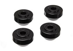 Strut Rod Bushings, Polyurethane, Black, Front, Ford, Lincoln, Mercury, Set