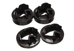 Motor Mounts, Insert, Bolt-In, Polyurethane, Black, Dodge, Pickup, 5.9L Diesel, Set