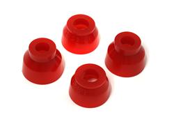 Dust Boots, Ball Joint, Polyurethane, Red, Dodge, Plymouth, Set of 4