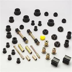 Bushing Kit, Polyurethane, Black, Dodge, Plymouth, Passenger Car, Kit