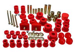 Bushing Kit, Polyurethane, Red, Dodge, Plymouth, Passenger Car, Kit