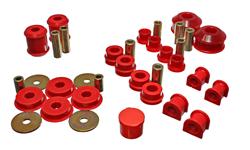 Bushing Kit, Hyperflex, Polyurethane, Red, Mitsubishi, Kit