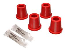 Control Arm Bushings, Front, Lower, Polyurethane, Red, Dodge, Mitsubishi, D50/Ram 50/Mighty Max, Kit