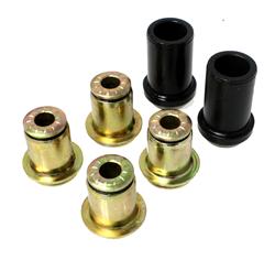 Control Arm Bushings, Front, Upper/Lower, Polyurethane, Black, Dodge, Plymouth, Passenger Car, Kit