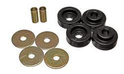 Torsion Bar Bushings, Polyurethane, Black, Plymouth, Dodge, Chrysler, Set