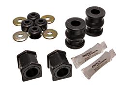 Sway Bar Bushings, Front, Polyurethane, Black, 0.813 in. Sway Bar Diameter, Chrysler, Dodge, Plymouth, Kit