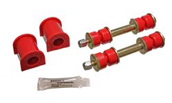 Sway Bar Bushings, Front, Polyurethane, Red, 0.787 in. Sway Bar Diameter, for Nissan, Kit