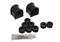 Sway Bar Bushings, Rear, Polyurethane, Black, for Nissan, Kit