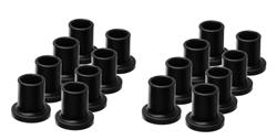 Control Arm Bushings, Front or Rear, Polyurathane, Black, Can-Am, Set of 16