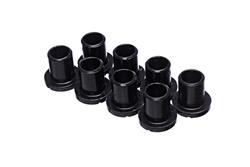 Control Arm Bushings, Front, Polyurathane, Black, Polaris, Set of 8