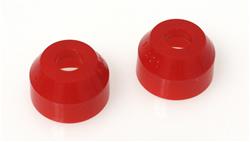 Bushings, Tie Rod Dust Boots, 19/32 in. Top, 1 3/8 in. Bottom, Round, Red, Pair