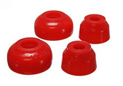 Ball Joint Dust Boot Set, Red, Chevy, GMC, RWD, Full Size, Pair