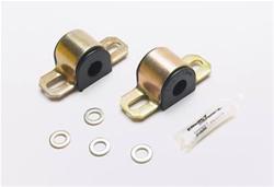 Bushings, Front/Rear Sway Bar, Polyurethane, Black, 17mm Diameter, Universal, Pair