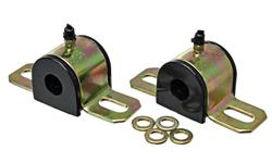 Bushings, Front/Rear Sway Bar, Polyurethane, Black, 5/8 in./16mm Diameter, Universal, Pair