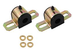 Bushings, Front/Rear Sway Bar, Polyurethane, Black, 3/4 in./19mm Diameter, Universal, Pair