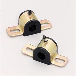 Bushings, Front/Rear Sway Bar, Polyurethane, Black, 7/8 in./22mm Diameter, Universal, Pair
