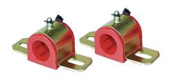 Bushings, Front/Rear Sway Bar, Polyurethane, Red, 1 1/8 in./28.5mm Diameter, Universal, Pair