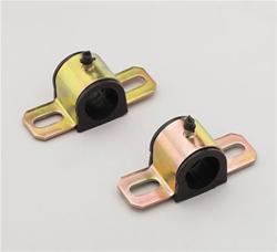 Bushings, Front/Rear Sway Bar, Polyurethane, Black, 1 1/4 in./31.5mm Diameter, Universal, Pair