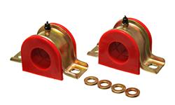 Sway Bar Bushings, Front, Polyurethane, Red, 1.378 in. Sway Bar Diameter, Ford, Pair