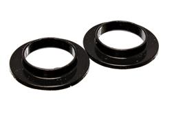 Bushing, Coil Spring Isolators, 2.187 in. ID, 3.5 in. OD, Pair, Black