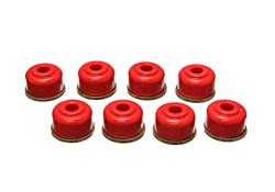 Sway Bar End Links, Polyurethane Bushings, Red, .375 in. I.D., 1.125 in. O.D., Set of 8