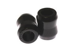 Bushings, Shock, Polyurethane, Black, Hourglass Eye, 1.438 in. Long, .625 in. I.D., 1.125 in. O.D., Pair