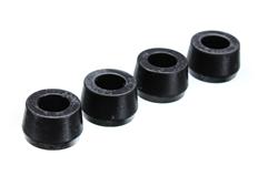 Bushings, Shock, Polyurethane, Black, Half Hourglass, .688 in. Long, .625 in. I.D., 1.063 in. O.D., Set of 4