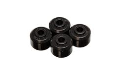 Bushings, Shock, Polyurethane, Black, Bayonet Tower End, .875 in. Long, .375 in. I.D., 1.250 in. O.D.,Set of 4