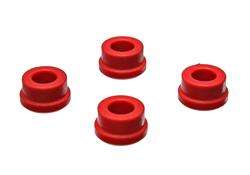 Bushings, Shock, Polyurethane, Red, Half Straight Eye, .750 in. Long, .625 in. I.D., 1.063 in. O.D., Set of 4