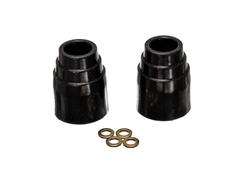 Bushings, Bump Stops, Polyurethane, Black, Conical, 2.437 in. Diameter, 3.125 in. Tall, Universal, Pair