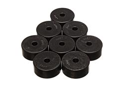 Body Bushing, Polyurethane, Black, 2.031 in. Diameter, 0.438 in. Height, 0.813 in. Hole Diameter, Set of 8