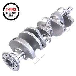 Crankshaft, 2-Piece Seal, Internal Balance, Cast Steel, Mopar, Small Block 340, 3.310 in. Stroke, Each