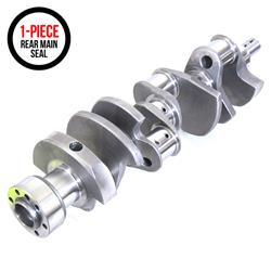 Crankshaft, 1-Piece Seal, External Balance, Cast Steel, Standard Snout, Chevy, Small Block, Each