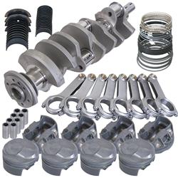Engine Rotating Assembly, Competition, Forged Crank, Forged Pistons, H-Beam Rods, Chrysler, Dodge, Plymouth, Small Block, Kit