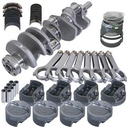 Rotating Assembly, Competition, Forged 4340 Crankshaft, Forged Dish Pistons, 2 pc Seal, Ford, 428, Kit