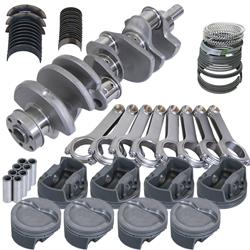 Engine Rotating Assembly, Competition, Forged Crank, Forged Pistons, H-Beam Rods, Ford, 351W, Kit