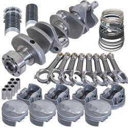 Engine Rotating Assembly, Street/Strip, Cast Crank, Forged Pistons, I-Beam Rods, Chevy, 7.4L, Kit