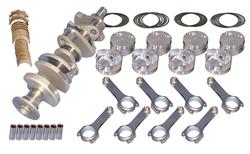 Engine Rotating Assembly, Street/Strip, Cast Crank, Forged Pistons, I-Beam Rods, Mopar, Small Block, Kit