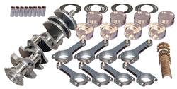 Rotating Assembly, Street/Strip, Cast Steel Crankshaft, Forged Dish Pistons, 2 pc. Seal, Oldsmobile, 495, Kit