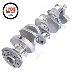 Crankshaft, 2-Piece Seal, Internal Balance, Forged 4340 Steel, 3.562 in. Stroke, Chevy, 350, Each