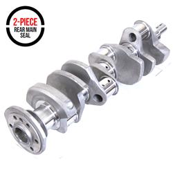Crankshaft, 2-Piece Seal, Internal Balance, Forged 4340 Steel, 3.750 in. Stroke, Chevy, 350, Each