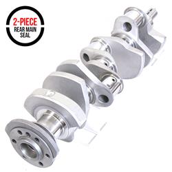 Crankshaft, 2-Piece Seal, Internal Balance, Forged 4340 Steel, 4.000 in. Stroke, Chevy, 350, Each