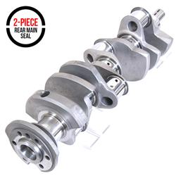 Crankshaft, 2-Piece Seal, Internal Balance, Forged 4340 Steel, 4.125 in. Stroke, Chevy, 350, Each