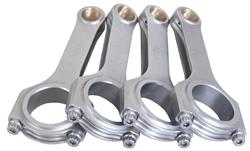 Connecting Rods, ESP 4340 Steel H-Beam, Cap Screw, Bushed, for use on Honda®/Acura®, 4-Cylinder, Set of 4