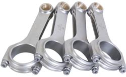 Connecting Rods, ESP H-Beam, 4340 Steel, Bushed, Dodge/Eagle, Mitsubishi, 2.0L, Set of 4