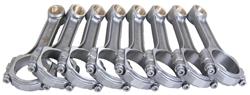 Connecting Rods, SIR 5140 Steel I-Beam, Bushed, Chevy, Small Block, Set of 8