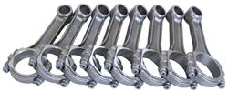 Connecting Rods, SIR 5140 Steel I-Beam, Press Fit, Chevy, Small Block, Set of 8