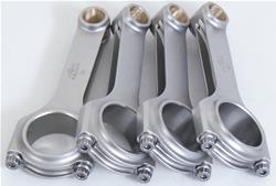Connecting Rods, ESP 4340 Steel H-Beam, Cap Screw, Bushed, Mitsubishi, 4-Cylinder, Set of 4
